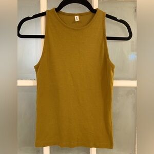 Kotn High Neck Tank 100% Cotton Size Medium